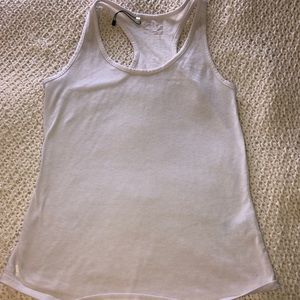 Adidas white tank